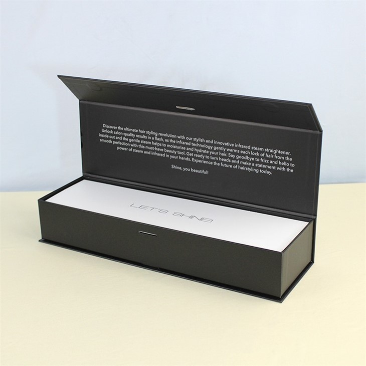 Black Magnetic Box With Ribbon (6)